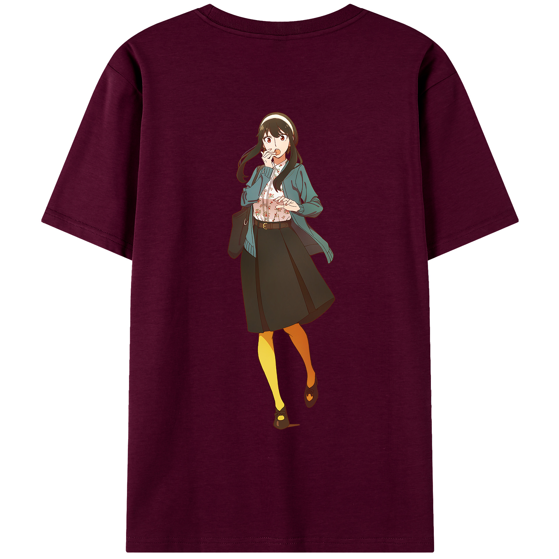 （画像用） SPY×FAMILY间谍家家酒 レディース半袖Tシャツ(バックプリント)